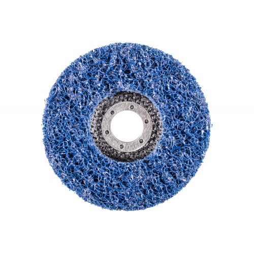 Vellón para limpieza POLICLEAN PLUS PCLD Ø115x13 mm, agujero Ø22,3 mm para trabajos de limpieza en basto (1)