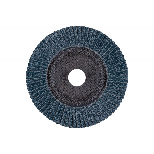 Disco de láminas lijadoras POLIFAN PFC 100x16 mm cónico Z80 línea universal PSF STEELOX acero/acero inoxidable