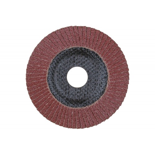 Disco de láminas lijadoras POLIFAN PFC 115x22,23 mm cónico A80 línea universal PSF STEELOX acero/acero inoxidable