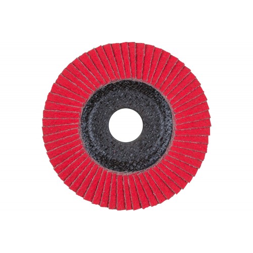 Disco de láminas lijadoras POLIFAN PFC 115x22,23 mm cónico CO-COOL 40 SG STEELOX acero/acero inoxidable