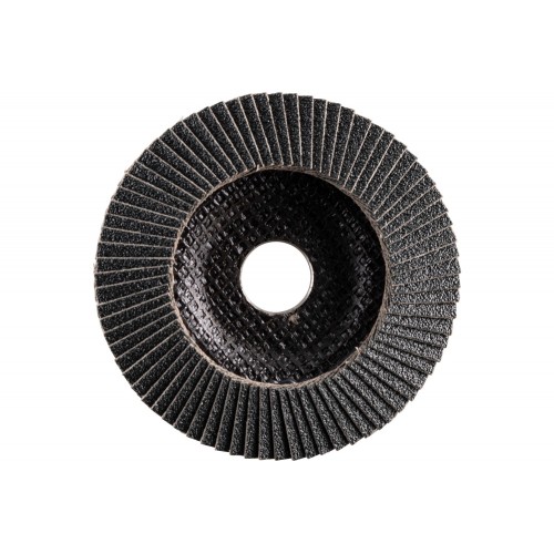 Disco de láminas lijadoras POLIFAN PFC 115x22,23 mm cónico Z60 línea universal PSF 5115 STEELOX acero/acero inoxidable