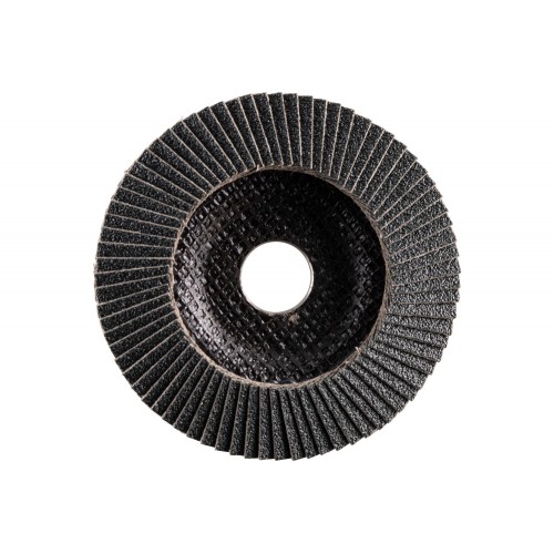 Disco de láminas lijadoras POLIFAN PFC 115x22,23 mm cónico Z80 línea universal PSF 5115 STEELOX acero/acero inoxidable
