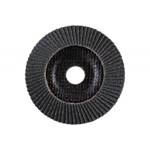 Disco de láminas lijadoras POLIFAN PFC 125x22,23 mm cónico Z80 línea universal PSF 5115 STEELOX acero/acero inoxidable