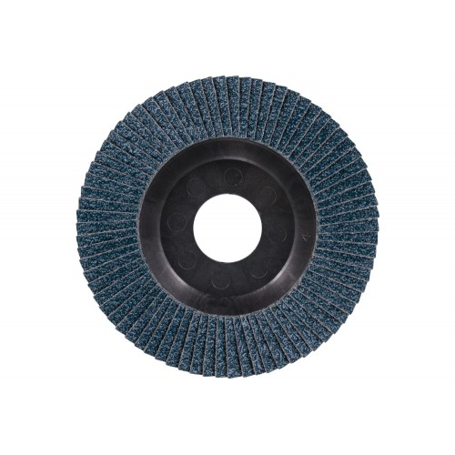 Disco de láminas lijadoras POLIFAN PFC 125x22,23 mm cónico Z80 línea universal PSF TRIM STEELOX acero/acero inoxidable