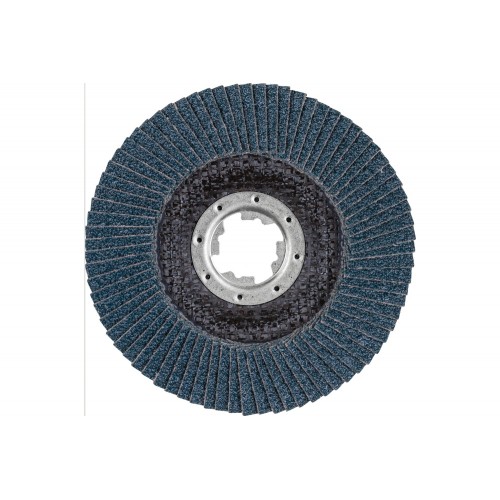 Disco de láminas lijadoras POWER POLIFAN PFC 125 mm X-LOCK cónico Z80 SG STEELOX acero/acero inoxidable
