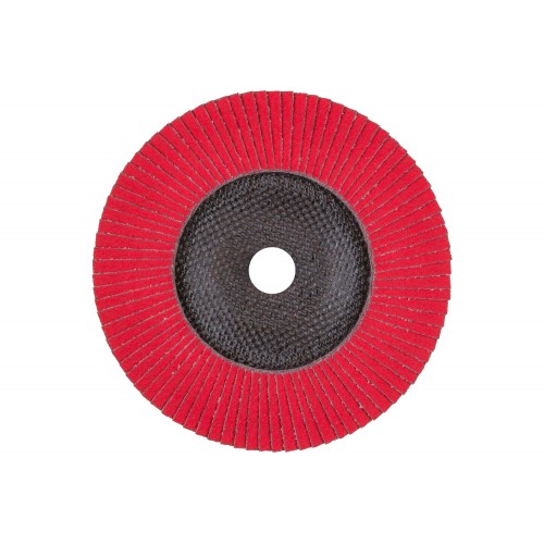 Disco de láminas lijadoras POLIFAN PFC 180x22,23 mm cónico CO-COOL 40 SG STEELOX acero/acero inoxidable