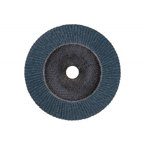 Disco de láminas lijadoras POLIFAN POWER PFC 180x22,23 mm cónico Z50, línea rendimiento SG STEELOX para acero/acero inoxidable