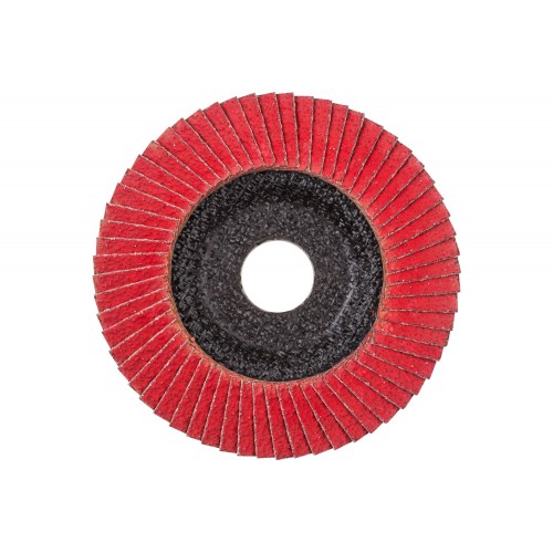 Disco de láminas lijadoras POLIFAN PFF 115x22,23 mm plano CO-FREEZE 36 línea de alto rendimiento SG INOX acero inoxidable