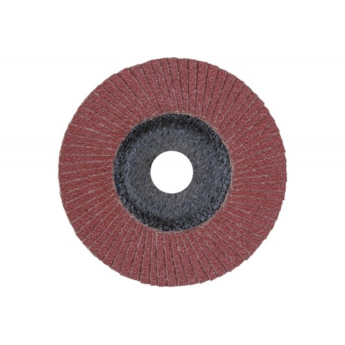 Disco de láminas lijadoras POLIFAN PFF 125x22,23 mm plano A80 línea alto rendimiento SG STEELOX acero/acero inoxidable