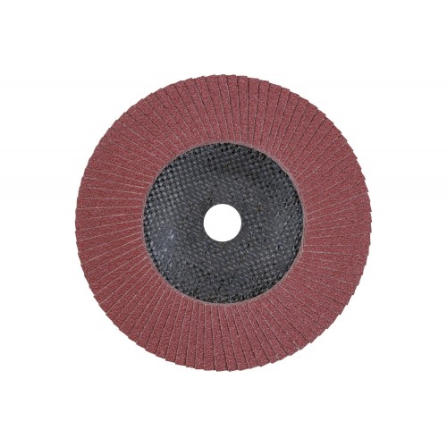Disco de láminas lijadoras POLIFAN PFF 180x22,23 mm plano A120 línea alto rendimiento SG STEELOX acero/acero inoxidable