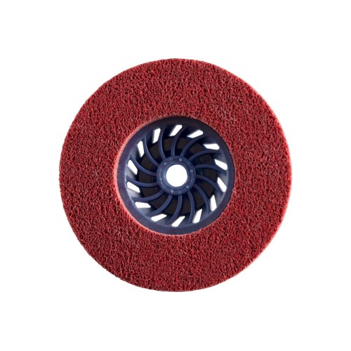 Disco de vellón prensado POLINOX PNER Ø 125 mm rosca M14 duro A fino para acabado