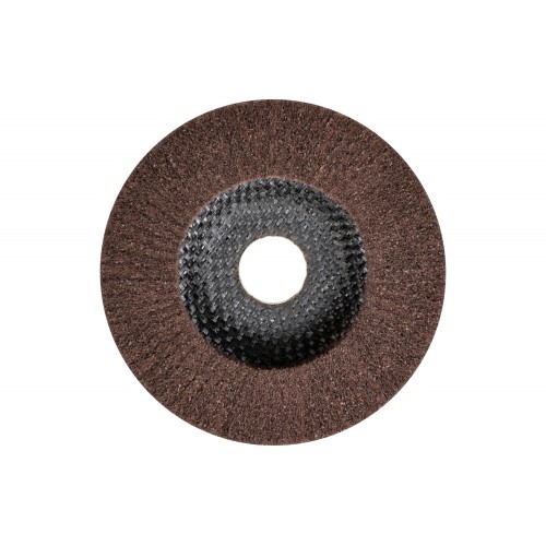 Disco abrasivo de vellón POLINOX PNL Ø 115 mm agujero Ø 22,23 mm A180 para lijado fino y acabado