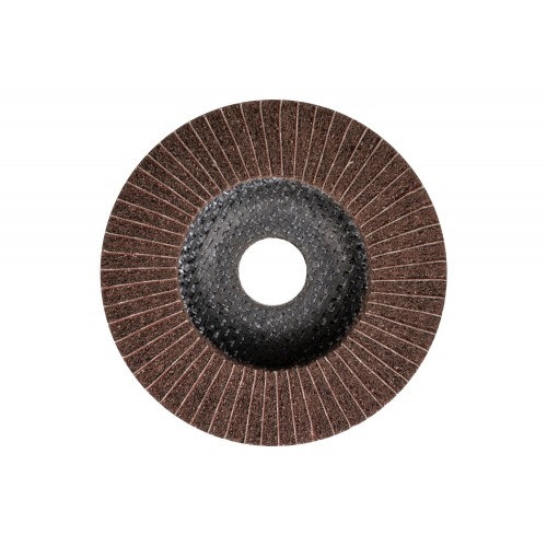 Disco abrasivo de vellón POLINOX PNZ Ø 115 mm agujero Ø 22,23 mm A180 para lijado fino y acabado