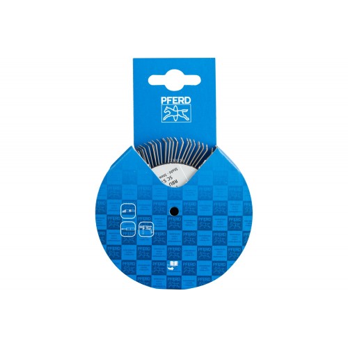 Carda redonda POLISCRATCH, sin trenzar RBU Ø 100x20 mm M14 alambre de acero Ø 0,60 amoladora angular