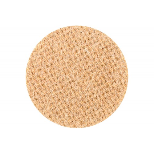 Rodaja con sistema velcro POLIVLIES PVKR corindón Ø 115 mm A100G para lijado fino y acabado con amoladora angular