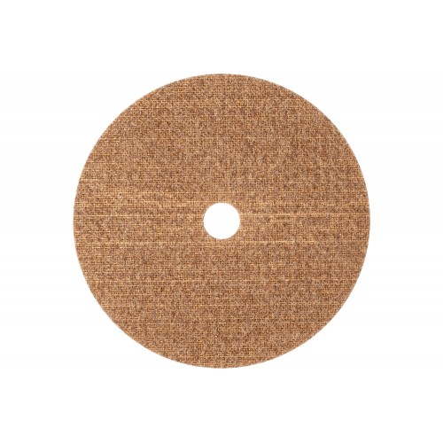Rodaja con sistema velcro POLIVLIES PVKR corindón Ø 180 mm A100G para lijado fino y acabado con amoladora angular