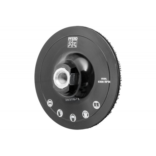 Portadiscos de velcro POLIVLIES PVKRH Ø 115 mm rosca M14