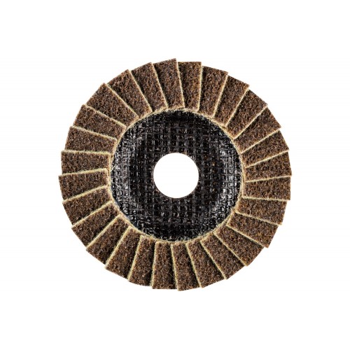 Disco de láminas POLIVLIES PVL corindón Ø 115 mm agujero 22,23 mm A100G para lijado fino