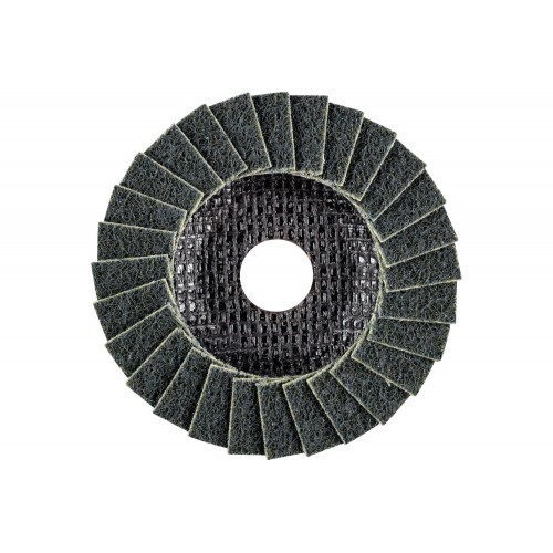 Disco de láminas POLIVLIES PVL corindón Ø 115 mm agujero 22,23 mm A240F para lijado fino