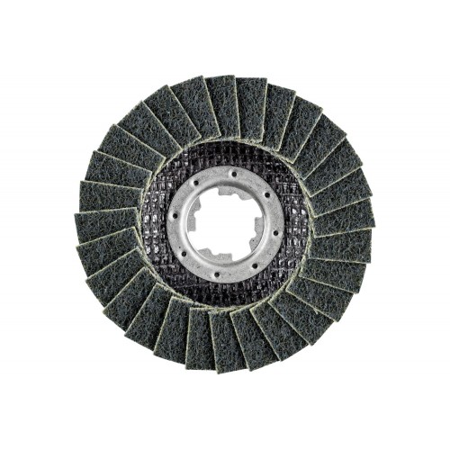 Disco de láminas POLIVLIES PVL corindón Ø 115 mm agujero 22,23 mm/X-LOCK A240F para lijado fino