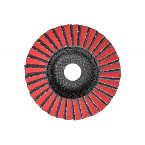 Disco de láminas POLIVLIES PVZ cerámica Ø 125 mm agujero 22,23 mm CO-COOL120/A240F para lijado fino