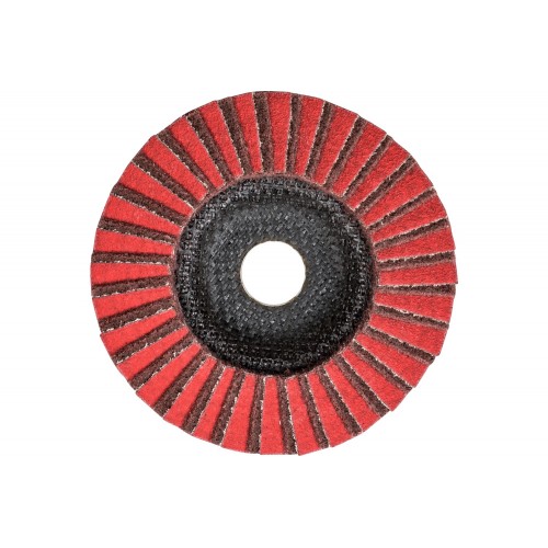 Disco de láminas POLIVLIES PVZ cerámica Ø 125 mm agujero 22,23 mm CO-COOL80/A180M para lijado fino