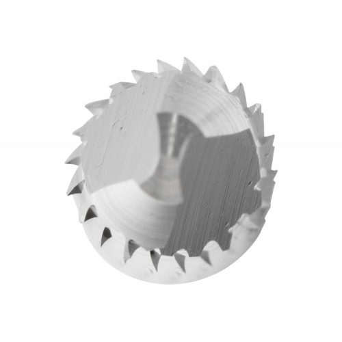 Fresa de metal duro cilíndrica ZYA Ø 06x25 mm, mango Ø 6 mm, FVK ZBS para plásticos (PRFV/PRFC)