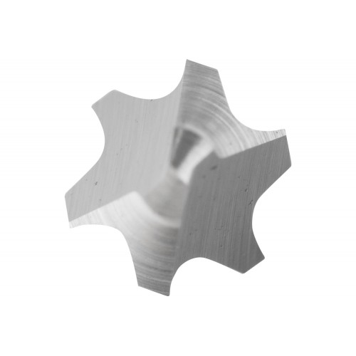 Fresa de metal duro de alto rendimiento PLAST ZBS forma cilíndrica ZYA Ø 06x25 mm, mango Ø 6 mm, para plásticos