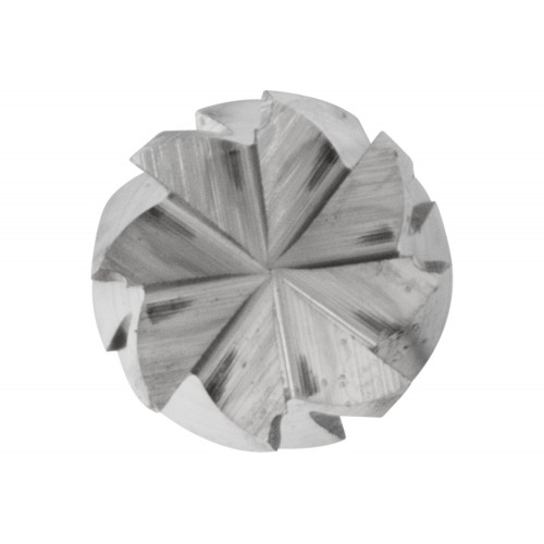 Fresa de metal duro forma cilíndrica ZYAS dentado frontal Ø 02x10 mm, mango Ø 3 mm, Z3P medio universal, con dentado cruzado