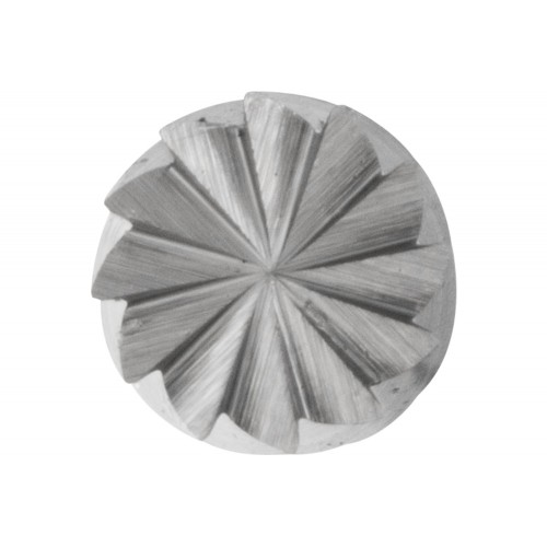 Fresa de metal duro cilíndrica ZYAS dentado frontal Ø 02x10 mm, mango Ø 3 mm, Z5 fino universal