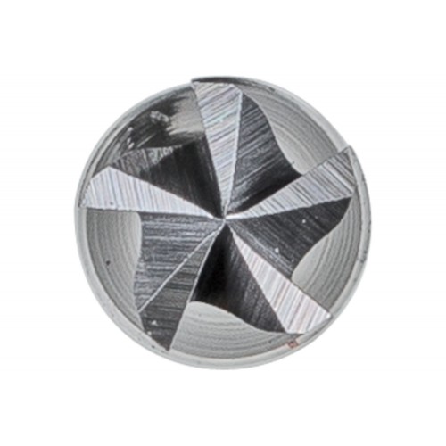 Fresa de metal duro de alto rendimiento ALU cilíndrica ZYAS frontal Ø 03x13 mm, mango Ø 3 mm, aluminio/metal no férrico