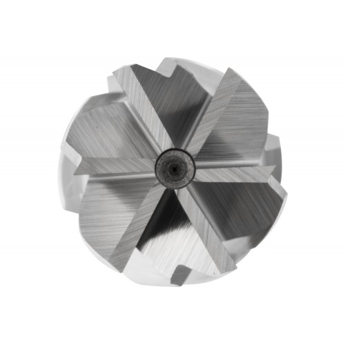 Fresa de metal duro de alto rendimiento STEEL forma cilíndrica ZYAS dentado frontal Ø 06x16 mm, mango Ø 6 mm, acero