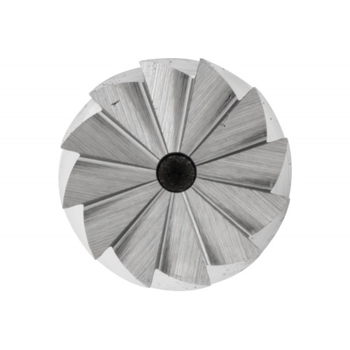 Fresa de metal duro cilíndrica ZYAS dentado frontal Ø 06x16 mm, mango Ø 6 mm, Z3 medio universal