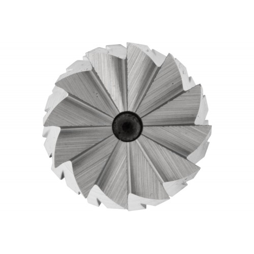 Fresa de metal duro forma cilíndrica ZYAS dentado frontal Ø 06x16 mm, mango Ø 6 mm, Z4 semifino universal