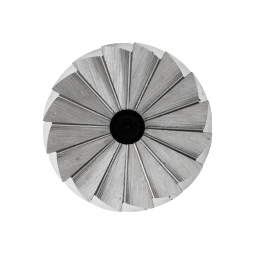 Fresa de metal duro cilíndrica ZYAS dentado frontal Ø 08x20 mm, mango Ø 6 mm, Z3 medio universal