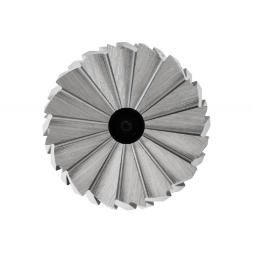 Fresa de metal duro forma cilíndrica ZYAS dentado frontal Ø 08x20 mm, mango Ø 6 mm, Z4 semifino universal