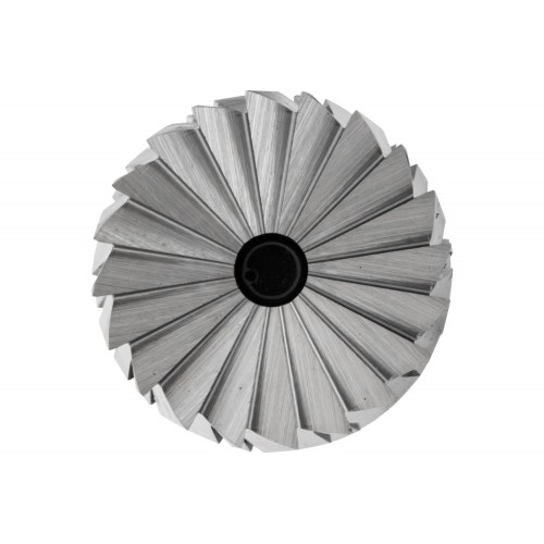 Fresa de metal duro forma cilíndrica ZYAS dentado frontal Ø 10x20 mm, mango Ø 6 mm, Z3P medio universal, con dentado cruzado
