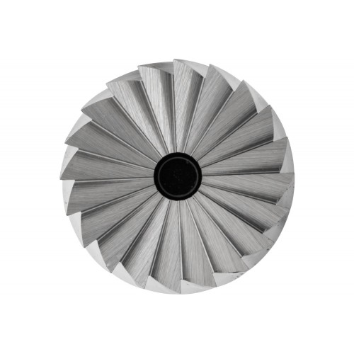 Fresa de metal duro cilíndrica ZYAS dentado frontal Ø 10x20 mm, mango Ø 6 mm, Z3 medio universal