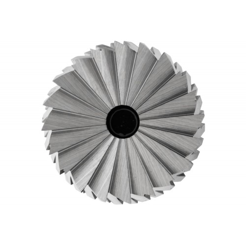Fresa de metal duro forma cilíndrica ZYAS dentado frontal Ø 10x20 mm, mango Ø 6 mm, Z4 semifino universal