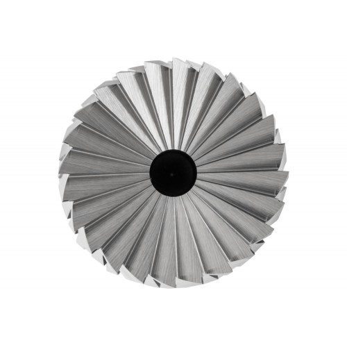 Fresa de metal duro forma cilíndrica ZYAS dentado frontal Ø 12x25 mm, mango Ø 6 mm, Z3P medio universal, con dentado cruzado