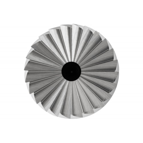 Fresa de metal duro cilíndrica ZYAS dentado frontal Ø 12x25 mm, mango Ø 6 mm, Z3 medio universal