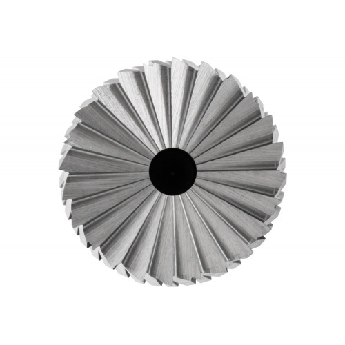 Fresa de metal duro forma cilíndrica ZYAS dentado frontal Ø 12x25 mm, mango Ø 6 mm, Z4 semifino universal
