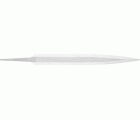 Lima de espiga de precisión forma de barreta 150 mm corte suizo 2, semifina