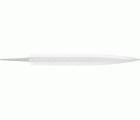 Lima de espiga de precisión forma de barreta 200 mm corte suizo 0, basta
