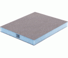 Esponja abrasiva resistente al agua 98x120x13 mm A100, dos caras, para aplicación universal