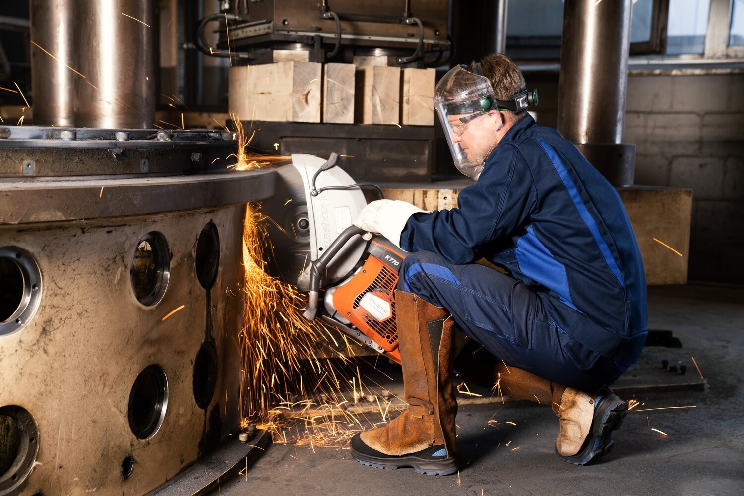 Disco de corte tronzadora a muela EHT 350x4,5x20 mm SG STEEL para acero (100 m/s)