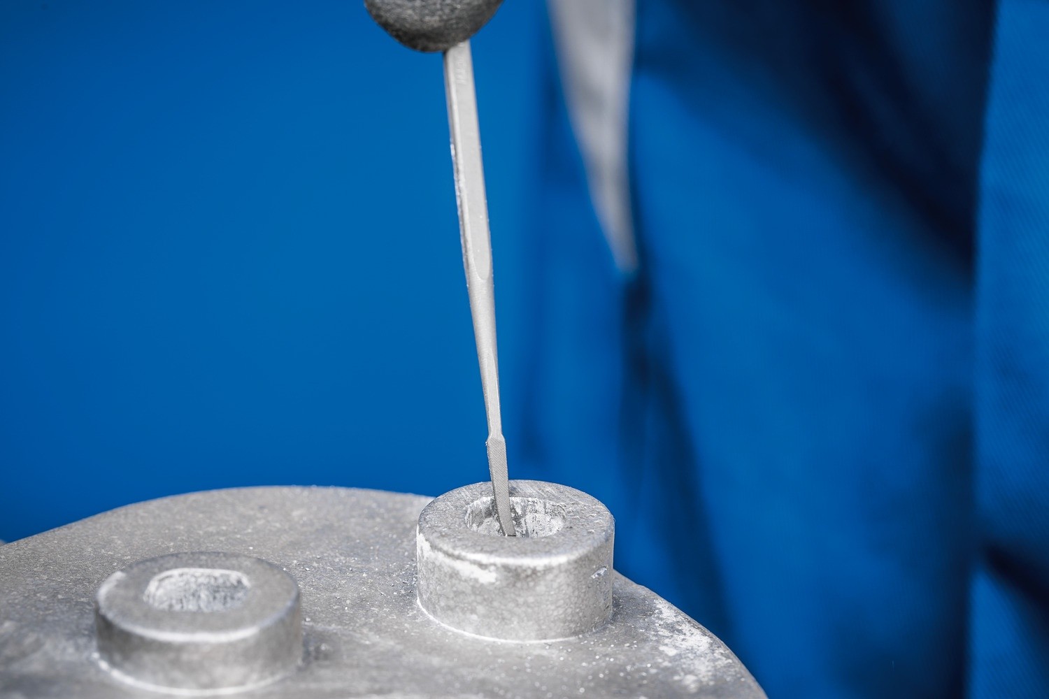 Limas de codillo de precisión tipo 940 P 150 mm corte suizo 2, semifinas