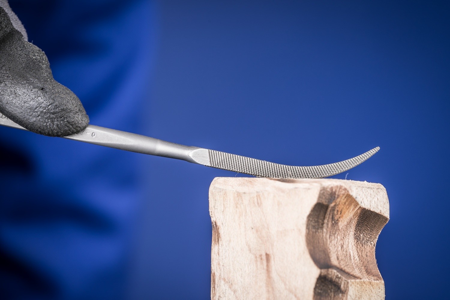 Limas de codillo de precisión tipo 741 P 180 mm corte suizo 2, semifinas