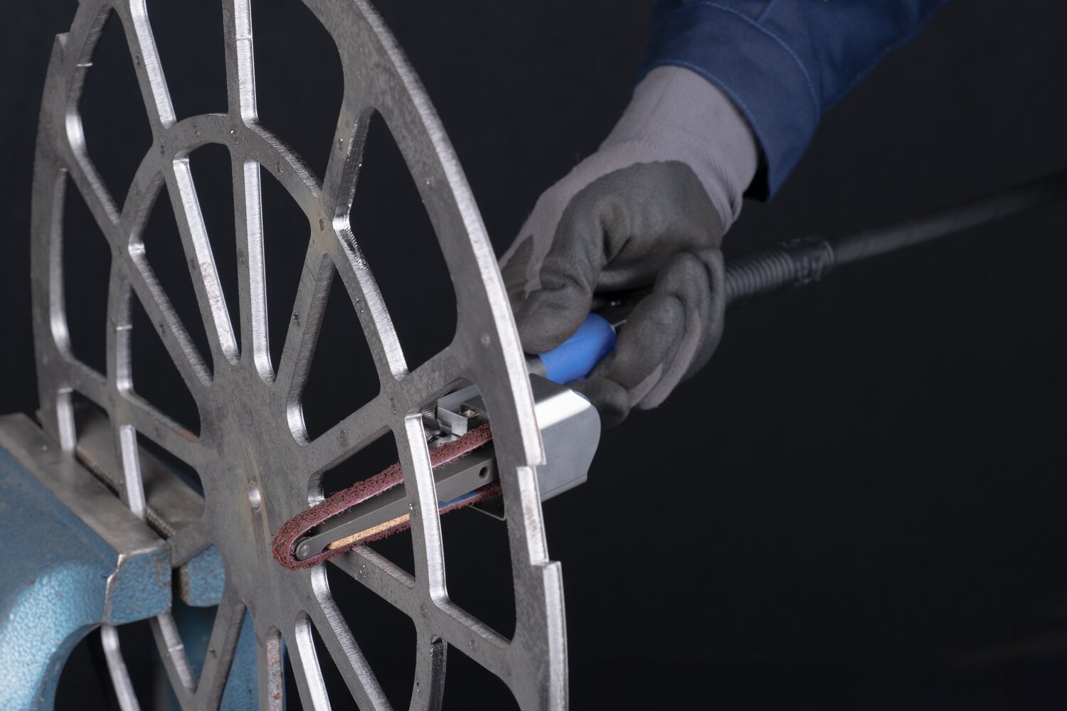 Empuñadura de lijadora de banda BHA 4 G16 oVA