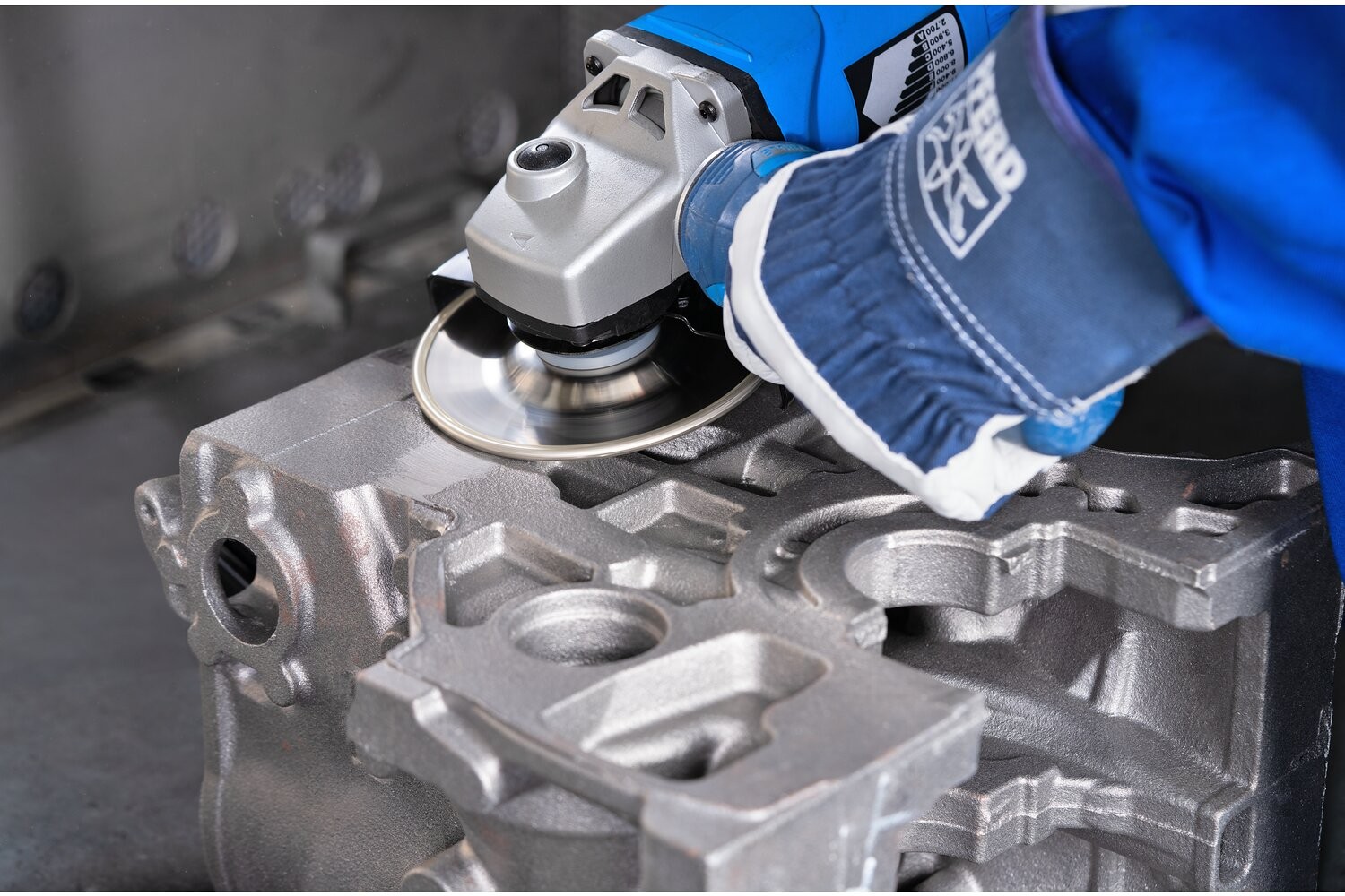 DUODISC DIAMOND 125x22,23 mm D852 (muy basto) para el mecanizado de materiales duros